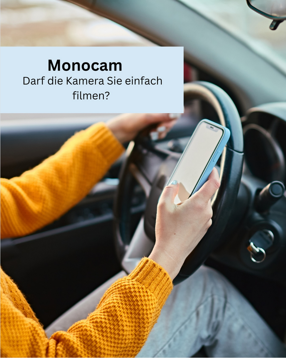 Monocam – Darf die Kamera Sie einfach filmen?